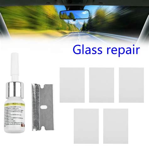 1 Set Windshield Repair Kit Windshield Nano Repair Liquid Car Glass