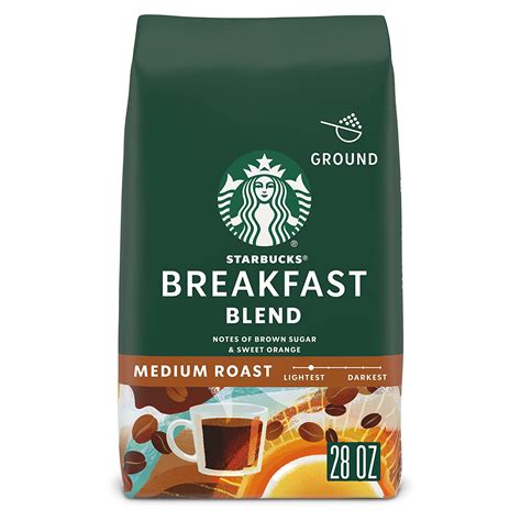 Amazon.com : Starbucks Ground Coffee, Medium Roast Coffee, Breakfast