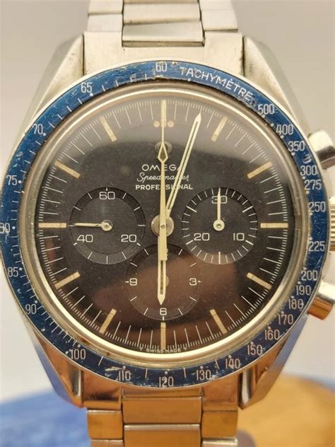 Omega Speedmaster Moonwatch Blue Don90 Bezel 105012 64 Catawiki