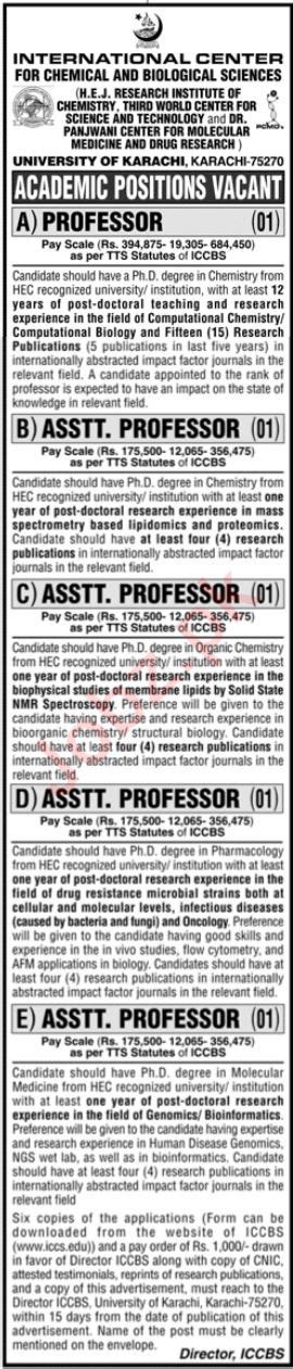 University Of Karachi Uok Jobs 2024 2025 Job Advertisement Pakistan