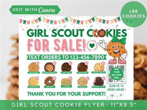 Pin On Girl Scout Cookies Printables Templates