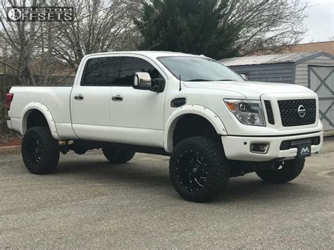 2017 Nissan Titan XD Dropstars 652bm Rough Country Suspension Lift 6