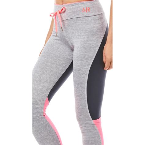 Calca Legging Cos Largo Detalhe Ziper Mrfitness Espa O Vivere