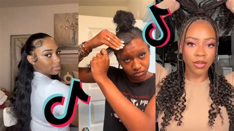 BLACK HAIR TIKTOKS THAT SLAY 159 TikTok Compilation YouTube