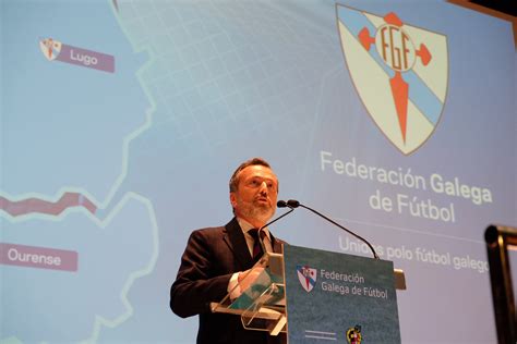 A Federaci N Galega De F Tbol Presenta A S A Nova Directiva En Santiago