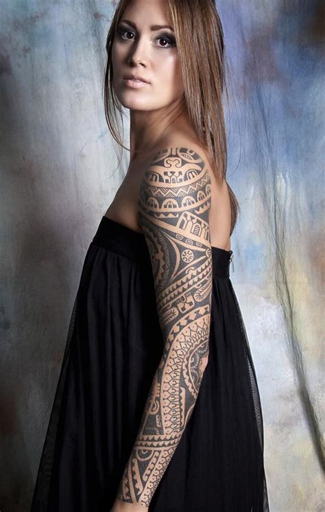 Tribal Sleeve Tattoos Designs, Ideas and Meaning - Tattoos For You