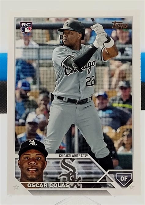 Oscar Colas RC 2023 Topps Series 2 545 Chicago White Sox Rookie EBay