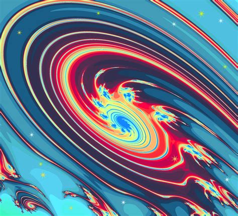 Fractal Galaxy Spiral Free Stock Photo - Public Domain Pictures