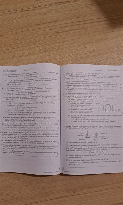 A Level Chemistry Practice Hobbies Toys Books Magazines