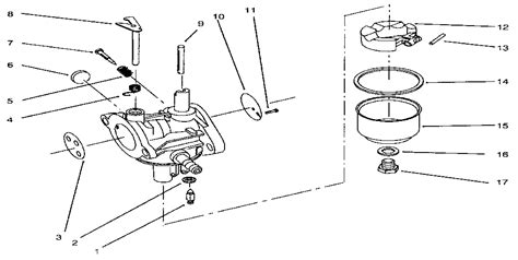 CARBURETOR ASSEMBLY Diagram Parts List For Model 3936 Craftsman Parts