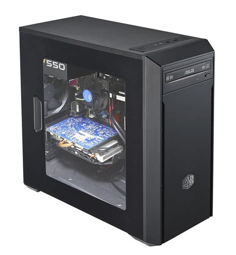 Cooler Masterbox Lite 3 Windowed Micro ATX Tower Case MCW L3S2 KW5N