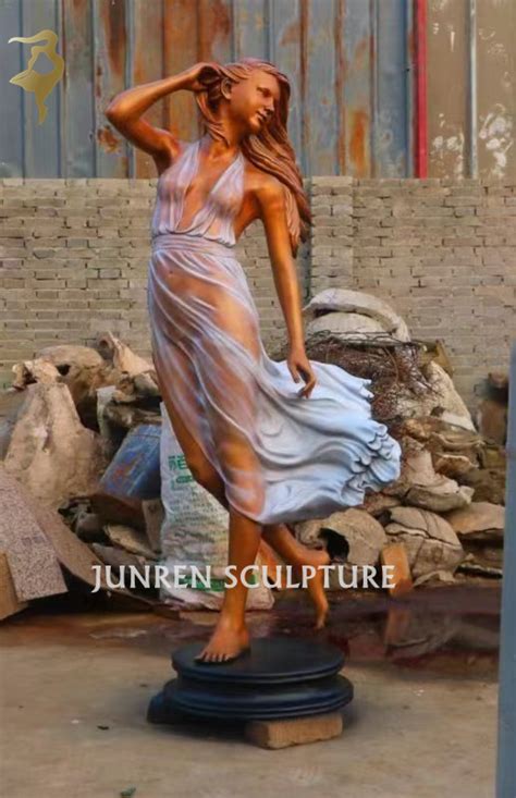 Life Size Bronze Naked Sexy Girl Statue For Sale Junren Sculpture