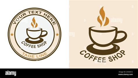 Coffee Shop Logo Stock Vektorgrafiken Kaufen Alamy