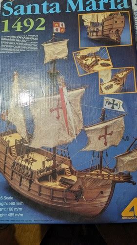 Artesania Latina SANTA MARIA Scale 1 65 Model Boat Ship EBay