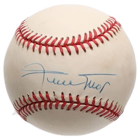 Willie Mays Signed Onl Baseball Psa Pristine Auction