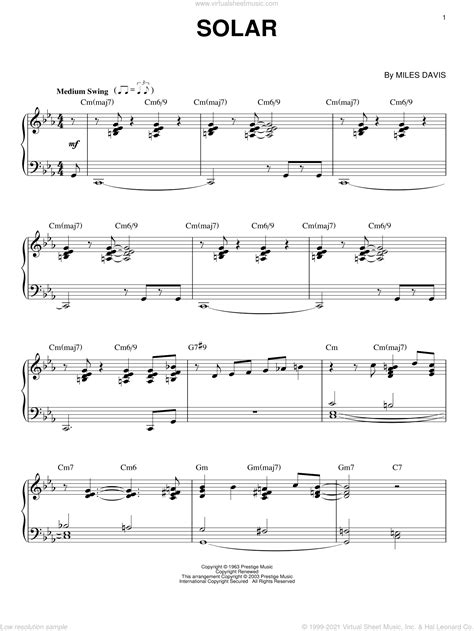 Solar Sheet Music For Piano Solo Pdf Interactive