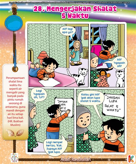 Komik Adab Shalat 5 Waktu Ebook Anak Di 2024 Komik Lucu Komik