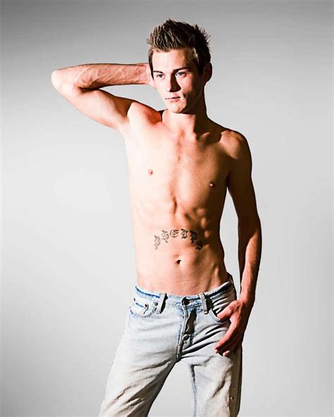 Lean Blue Eyes Gay Art Male Art Photo Print By Michael Taggart Photography Shirtless Tan Blue