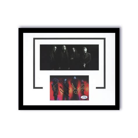 Korn Requiem Autograph Signed Photo Custom Framed Etsy Uk