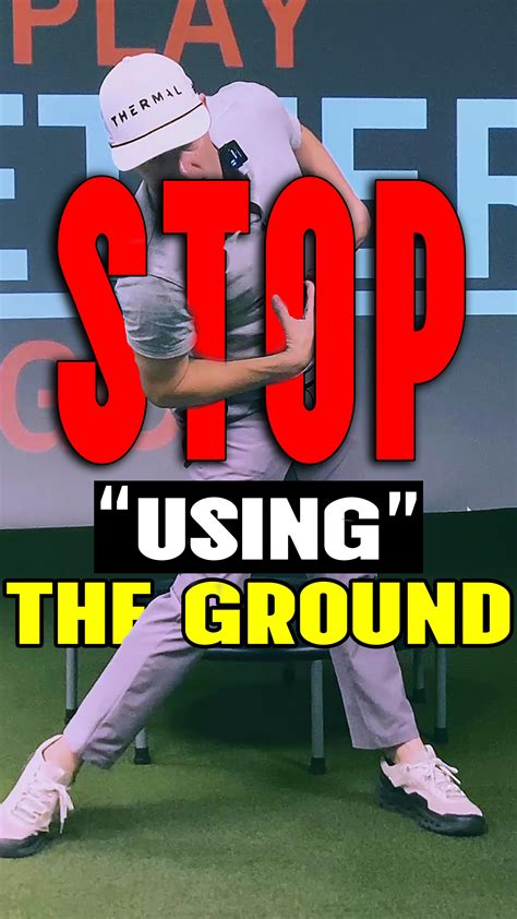 ⛳️ Pressure shifts iron vs driver… Notice the difference when the