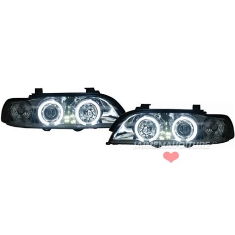 Us Bmw E Front Headlights Angel