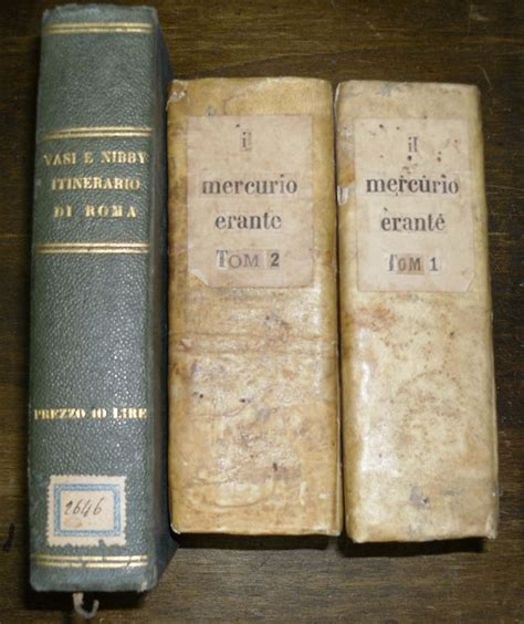 Lotto Di Opere Di Storia Romana Rossini Pietro Il Mercurio Errante