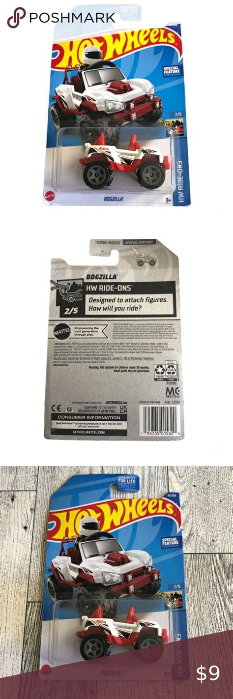 Mattel Hot Wheels Bogzilla HW RIDE ONS Vintage Cars