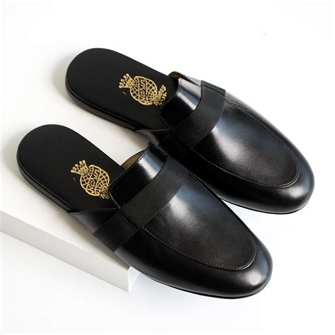 leather mule shoes for men 8