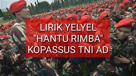 Lirik Yel Yel Tni Ad Delinewstv