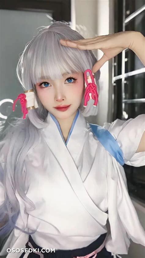 Dreamlikeuwu Ayaka Kamisato Genshin Impact Naked Cosplay Asian 33 Photos Onlyfans Patreon