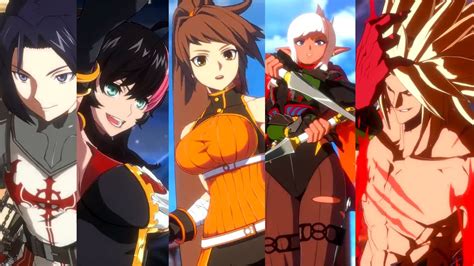 Dnf Duel All Character Reveal Trailers So Far Hd New Arc System