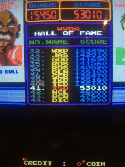 Punch Out (Arcade) high score by ILLSeaBass