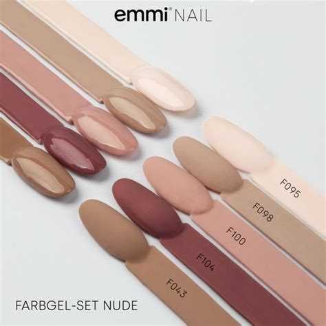 Farbgel Set Nude