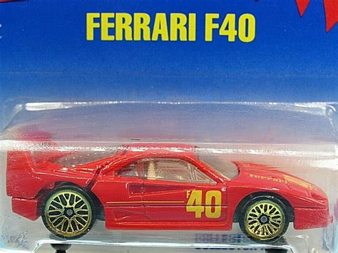 Mavin HOT WHEELS VHTF 1995 BLUE CARD SERIES FERRARI F40 69