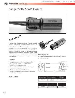 Section 12 - Buried Service Wire Closures