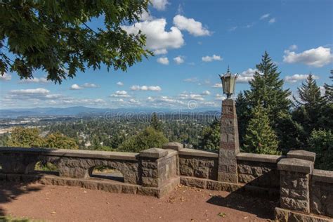 Rocky Butte Historical Site in Portland, Oregon Stock Image - Image of ...