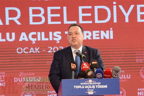 CHP Genel Başkanı Özel Akhisar da toplu açılış törenine katıldı