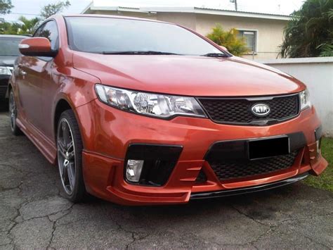 Bumper Lip Deflector Lips For Kia Forte K Cerato Shuma Koup Front