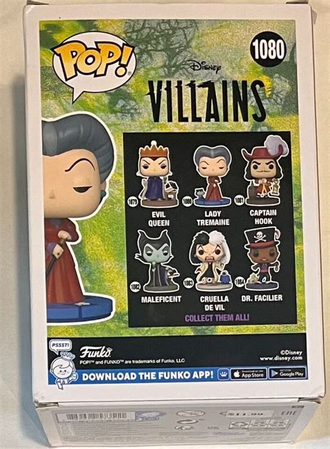 Funko Pop Disney Villains Lady Tremaine Ebay