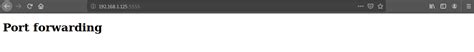 Web Virtual Server Port Forwarding Stack Overflow