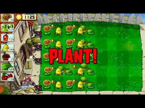 Plants Vs Zombies Survival Day Flags Gameplay Youtube