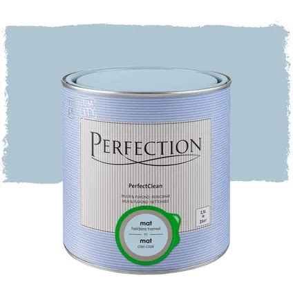 Peinture Perfection Perfectclean Mur Plafond Mat Bleu Ciel L