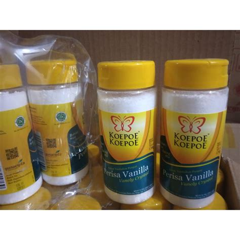 Jual Perisa Vanila Bubuk Cap Koepoe Koepoe Grm Indonesia Shopee