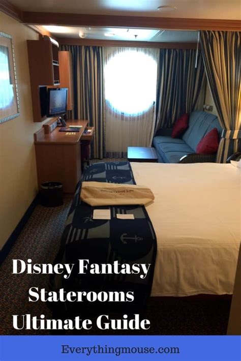 Disney Fantasy Cruise Staterooms The Ultimate Guide Everythingmouse Guide To Disney