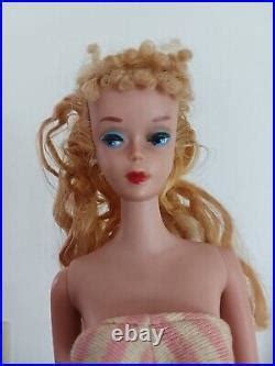 Vintage Blonde Ponytail Barbie Doll 4 TM Vintage Japan Doll
