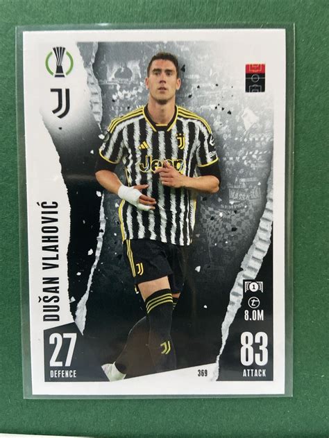 Topps Match Attax Champions League Juventus Dusan