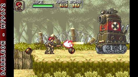 Game Boy Advance Metal Slug Advance Snk Playmore Gameplay