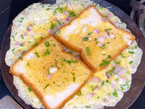 bread omelette recipe indian style aayansh kitchen