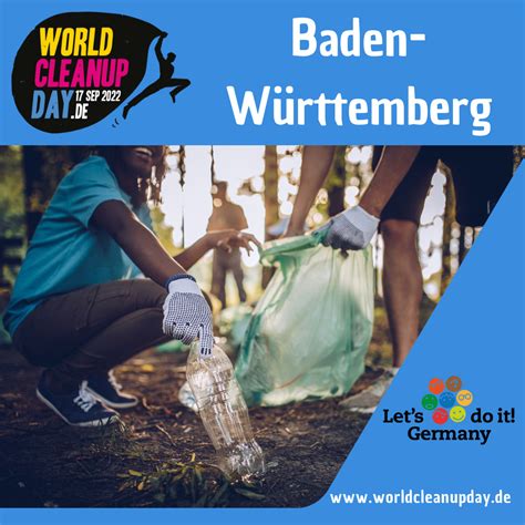 World Cleanup Day in Reutlingen Baden Württemberg World Cleanup Day