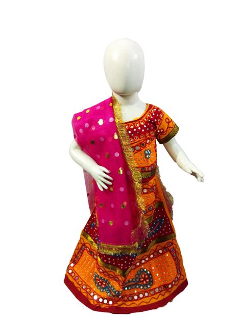 Rent Buy Gujarat Folk Fancy Dress Costume for Girls Online in India